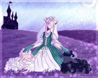 [OC] fallen queen